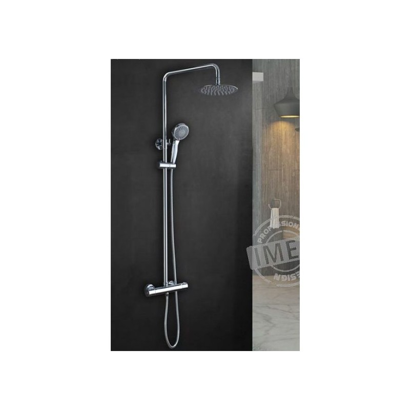 Conjunto ducha termostática TURN CLEAN SYSTEM Serie Kent Imex Grifería