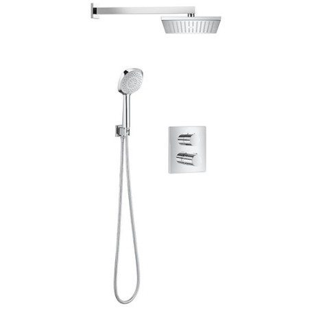 Conjunto termostática baño-ducha empotrado T-2000 Roca Grifería.