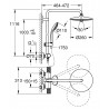 EUPHORIA SYSTEM 260 SISTEMA DE DUCHA CON TERMOSTATO, GROHE