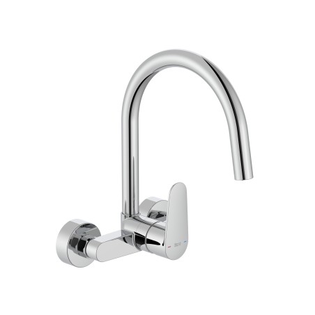 Monomando fregadero pared Victoria Plus Roca Grifería.