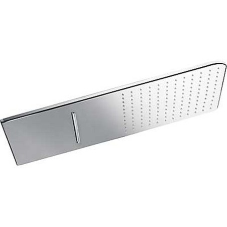 Rociador ducha INOX a pared 28 x 55 cm Tres.