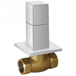 Llave de paso 1/2" Slim-Tres.